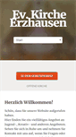 Mobile Screenshot of ev-kirche-erzhausen.de